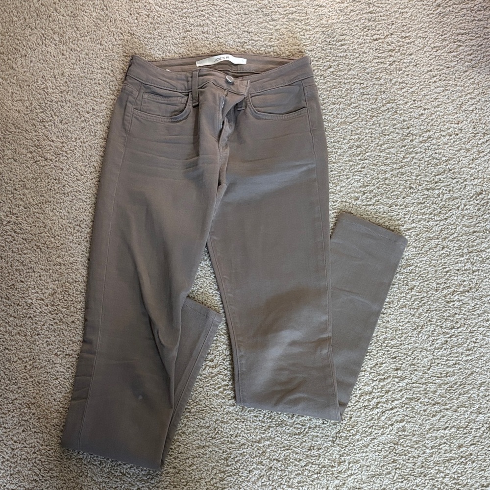 Joe’s Taupe Skinny Jeans